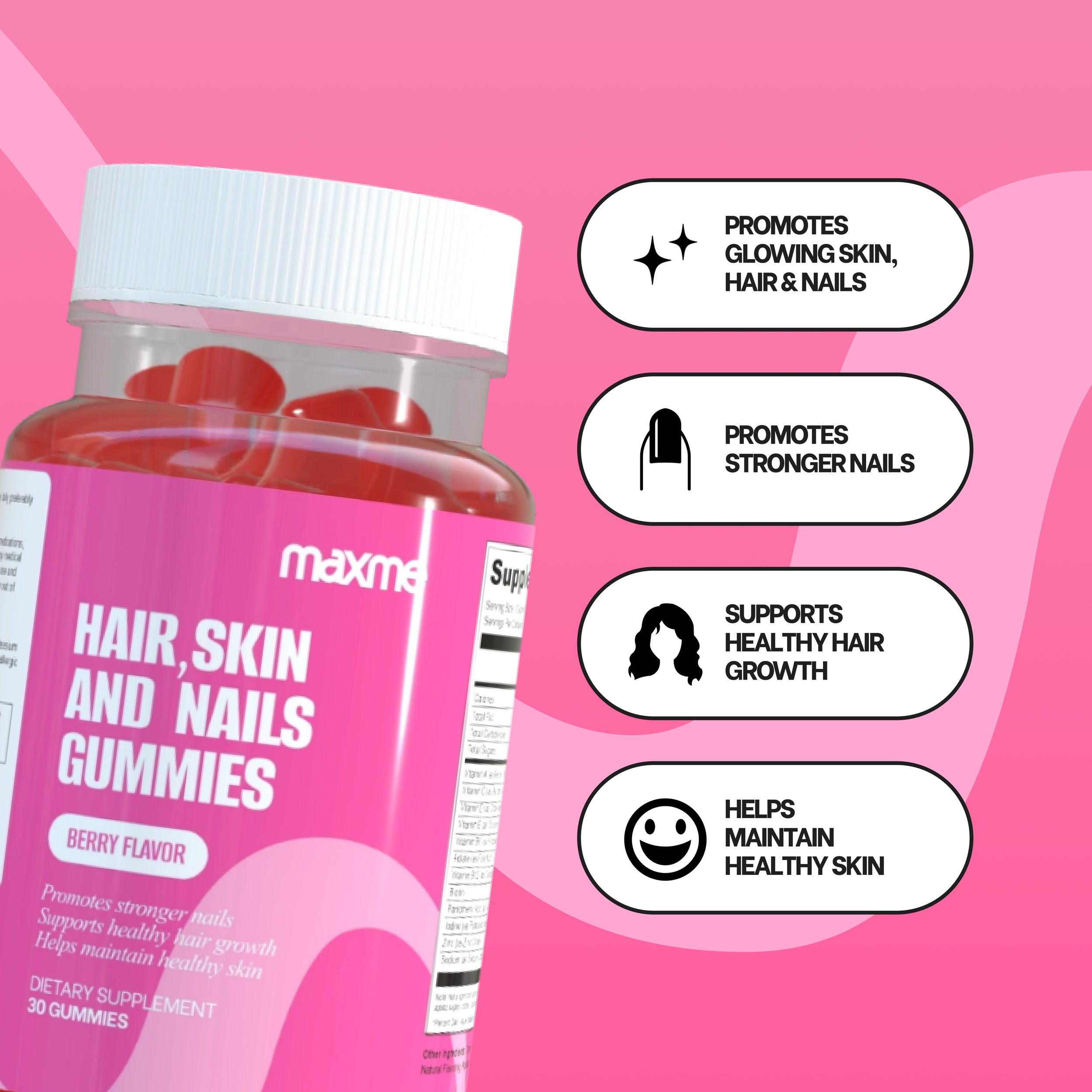 Hair, Skin and Nail Gummies