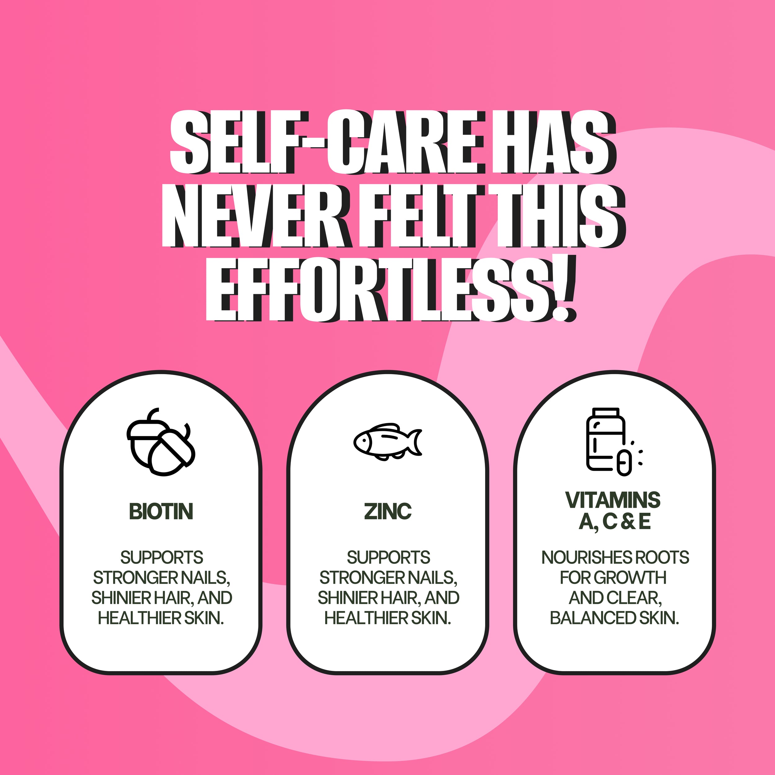 Hair, Skin and Nail Gummies